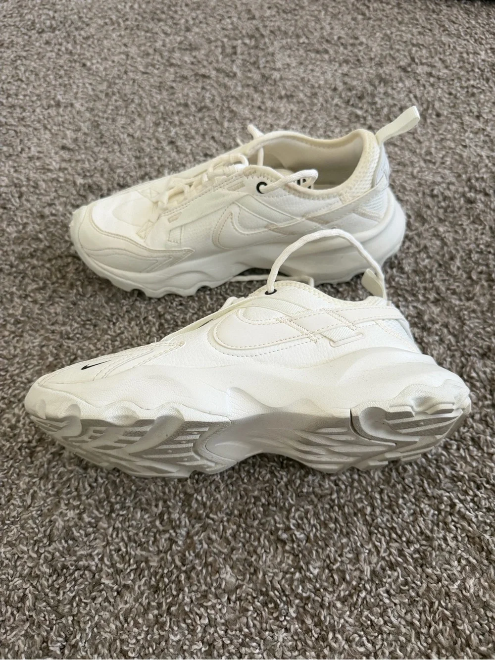 Nike Women's All-White Athletic Sneakers - Picture 1 of 1